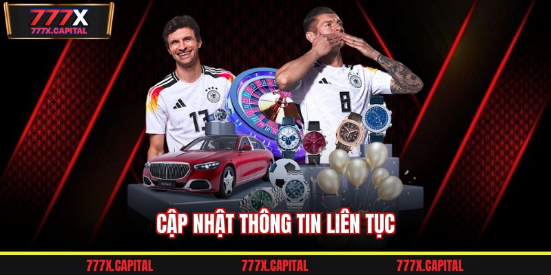 Cập nhật thông tin liên tục